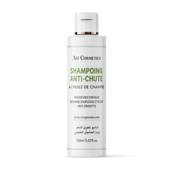 Shampoing anti-chute à l’huile de chanvre